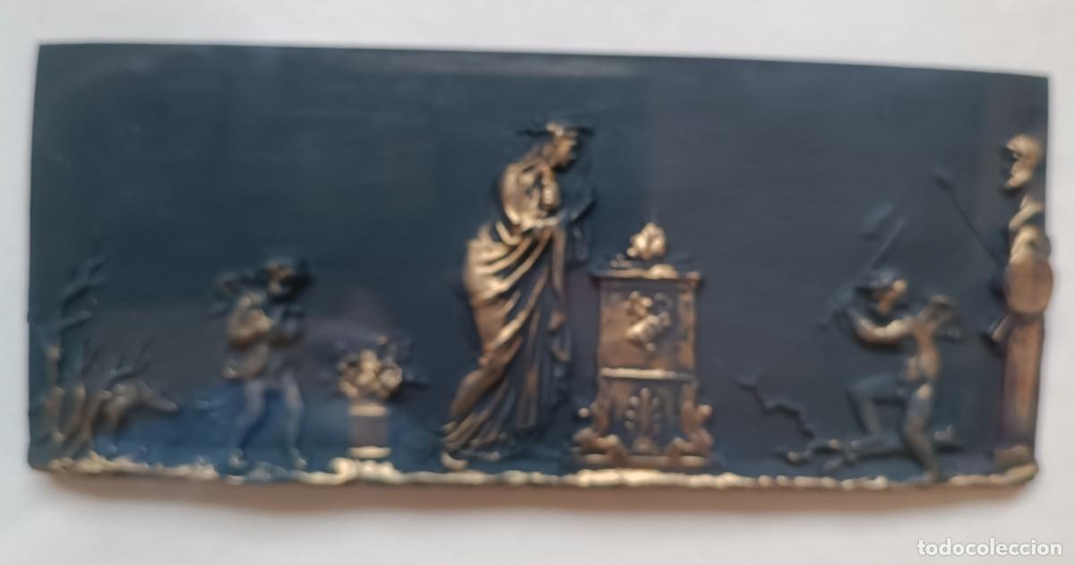 Otros objetos de arte: CUADRO ACRISTALADO CON MOTIVOS ROMANOS - Foto 2