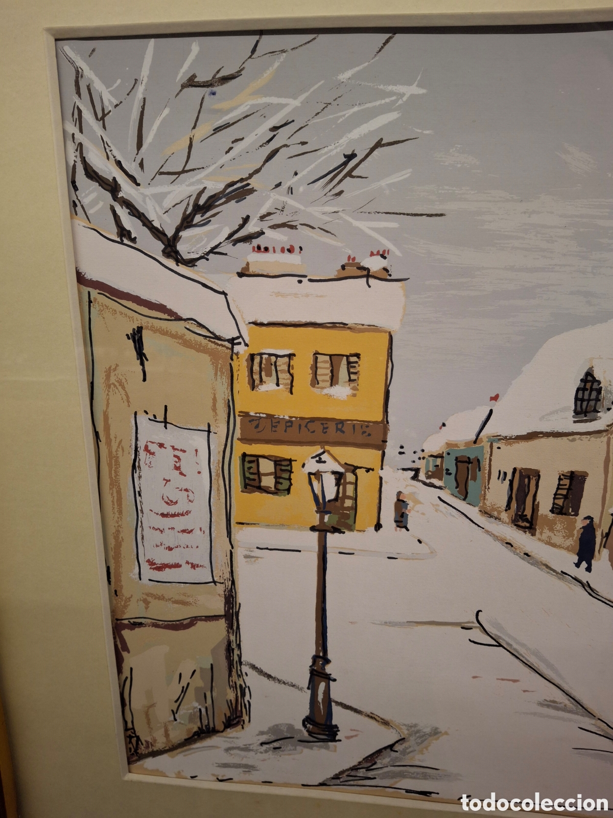 Otros objetos de arte: Cuadro firmado J. Vadin. - Foto 4