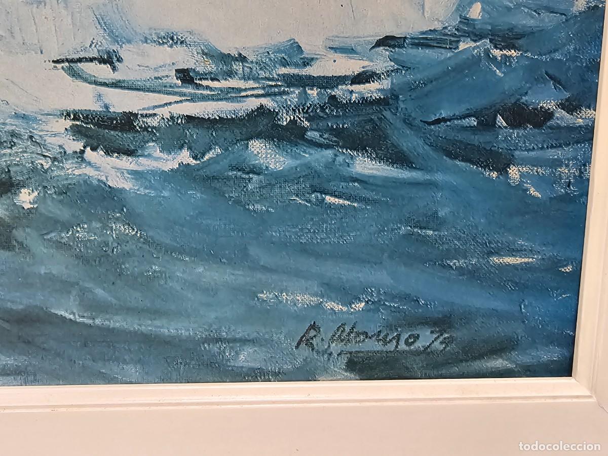 Otros objetos de arte: LAMINA IMPRESA DE LA OBRA DE RAFAEL ALONSO. - Foto 3