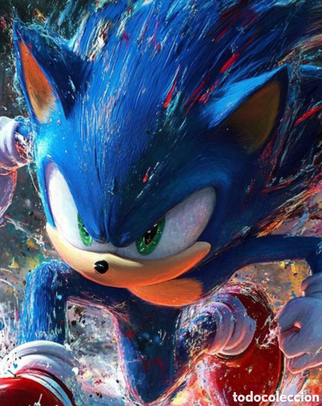 Otros objetos de arte: N 43 LIENZO 70 x 65 DE SONIC - Foto 3