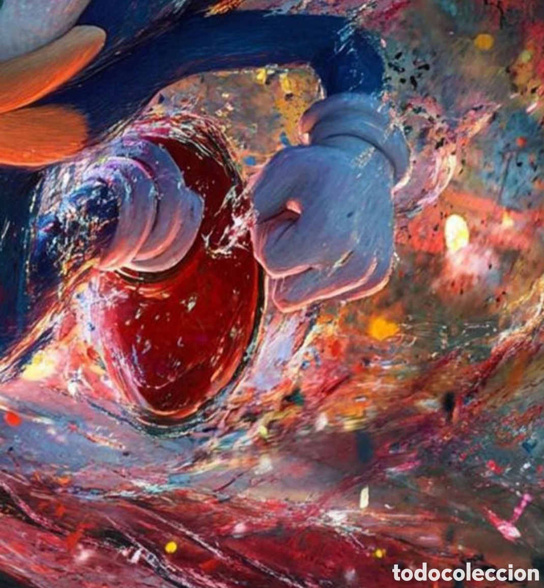 Otros objetos de arte: N 43 LIENZO 70 x 65 DE SONIC - Foto 4