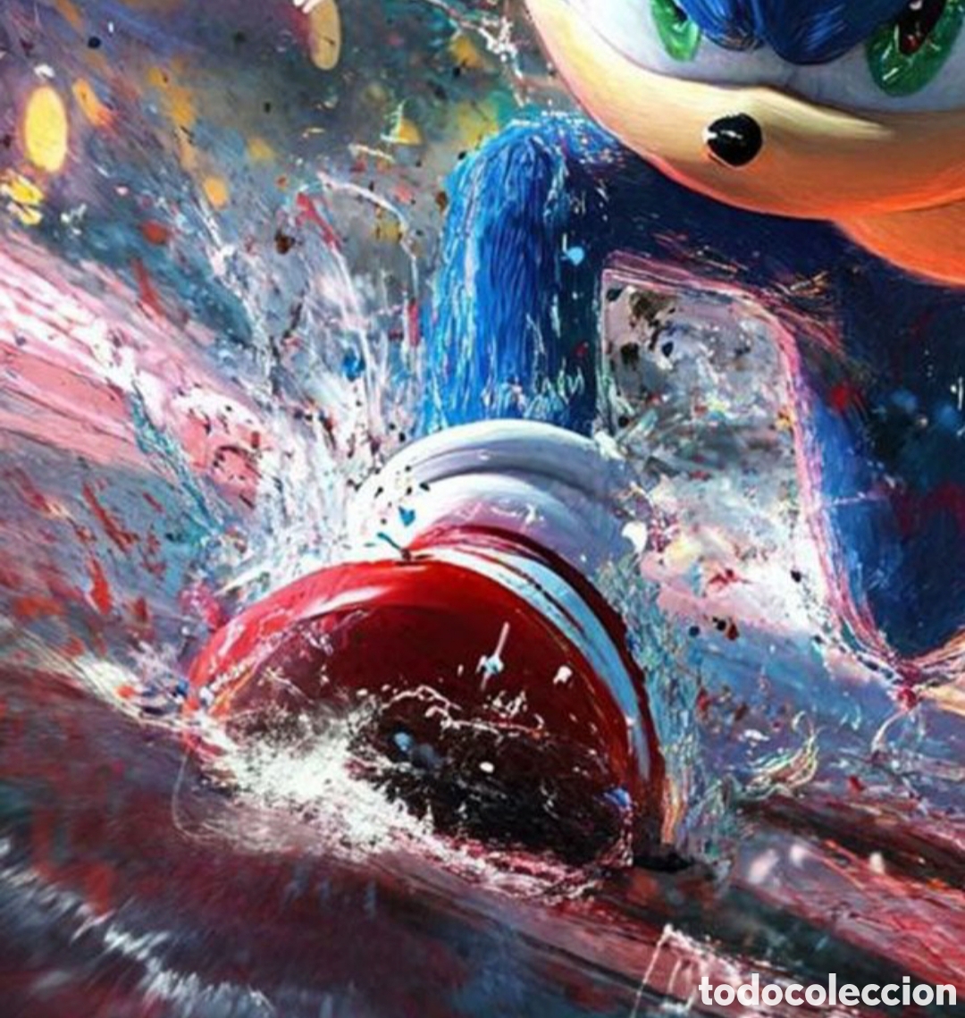 Otros objetos de arte: N 43 LIENZO 70 x 65 DE SONIC - Foto 5