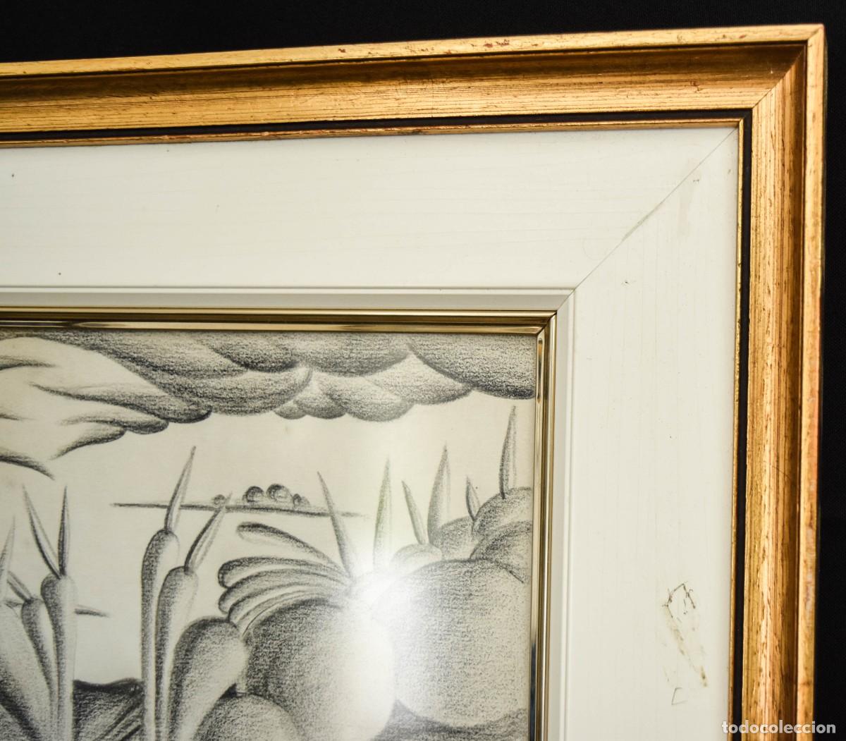 Otros objetos de arte: L&aacute;mina al carboncillo - Foto 5