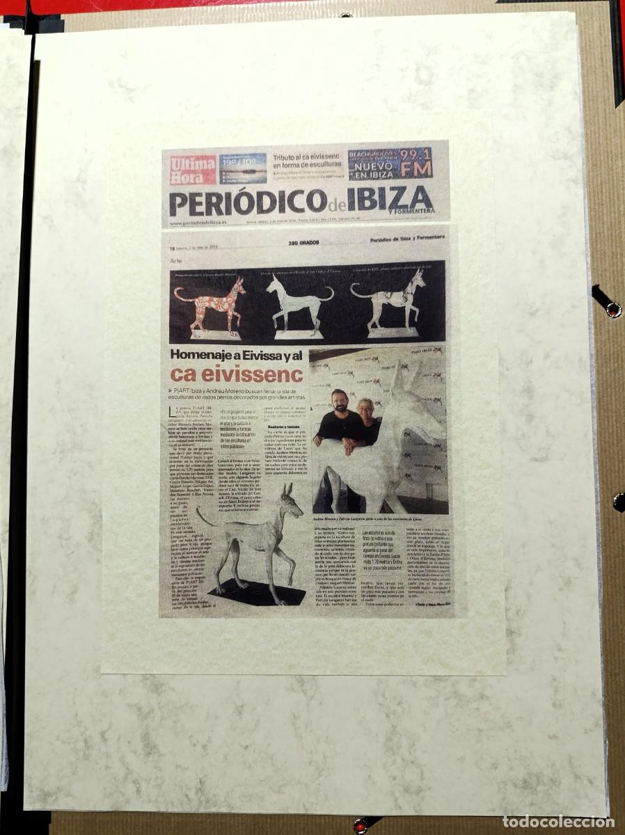 Otros objetos de arte: CARPETA DEL PROYECTO &ldquo;PODENCO&rdquo; DE ART IBIZA - Foto 8