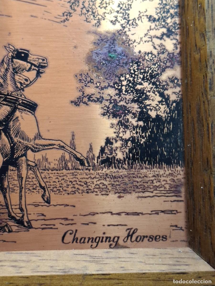 Otros objetos de arte: GRABADO ORIGINAL ETCHMASTER &rdquo;CABALLOS CAMBIANTES&rdquo; - Foto 5