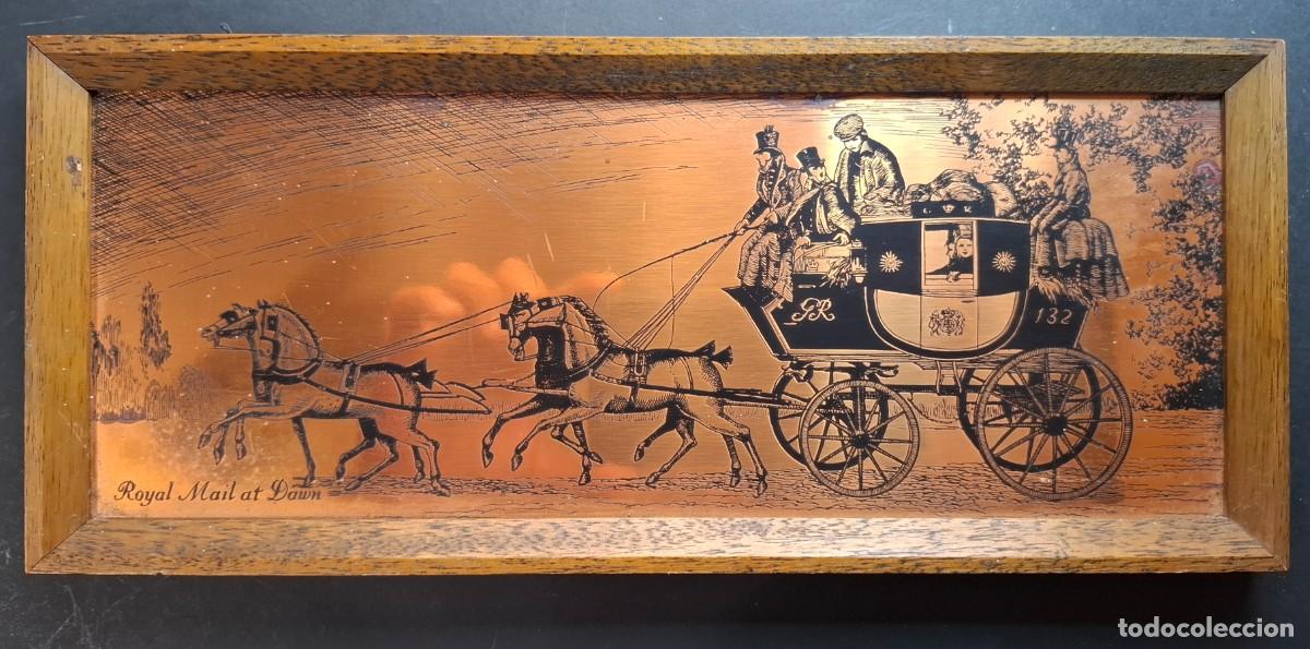 Otros objetos de arte: GRABADO ORIGINAL ETCHMASTER &rdquo;ROYAL MAIL AT DAWN&rdquo; - Foto 1