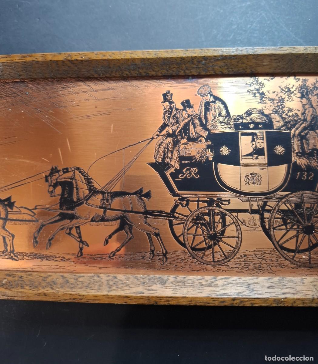 Otros objetos de arte: GRABADO ORIGINAL ETCHMASTER &rdquo;ROYAL MAIL AT DAWN&rdquo; - Foto 3