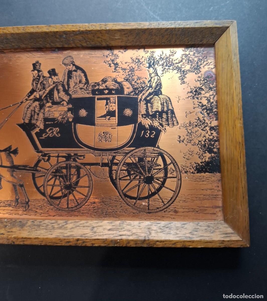 Otros objetos de arte: GRABADO ORIGINAL ETCHMASTER &rdquo;ROYAL MAIL AT DAWN&rdquo; - Foto 4