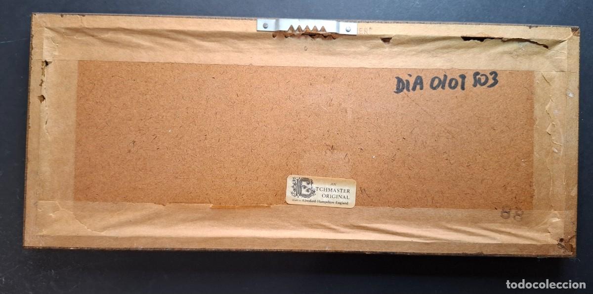 Otros objetos de arte: GRABADO ORIGINAL ETCHMASTER &rdquo;ROYAL MAIL AT DAWN&rdquo; - Foto 6