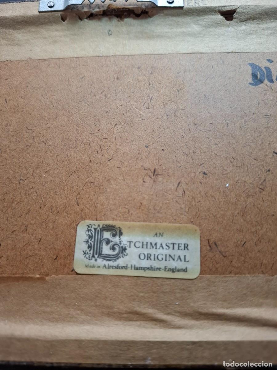 Otros objetos de arte: GRABADO ORIGINAL ETCHMASTER &rdquo;ROYAL MAIL AT DAWN&rdquo; - Foto 7