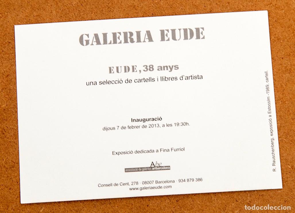 Otros objetos de arte: ROBERT RAUSCHENBERG - 1989 - GALERIA EUDE - Foto 3
