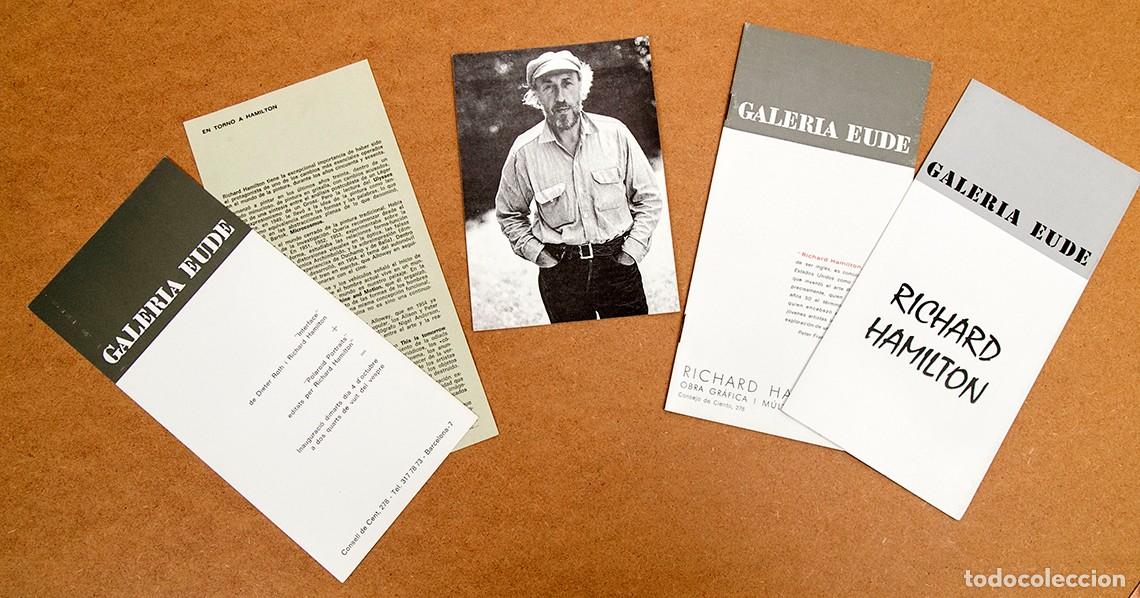 Otros objetos de arte: RICHARD HAMILTON - LOTE DE DOCUMENTOS - Foto 1