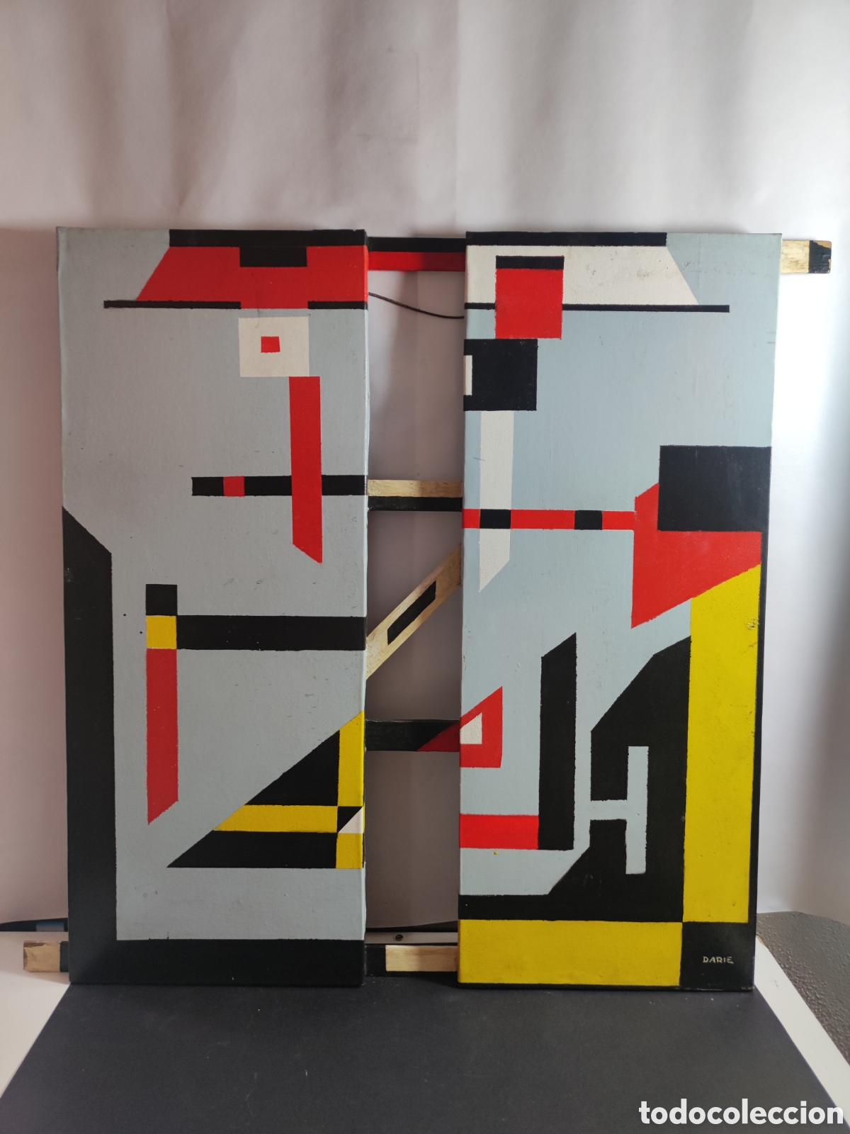 Otros objetos de arte: Composici&oacute;n Pintor acr&iacute;lico - Foto 1