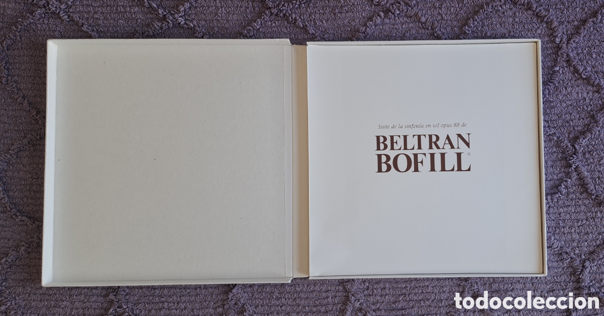 Otros objetos de arte: BELTRAN BOFILL. SUITE DE LA SINFON&Iacute;A EN SOL OPUS 88 - Foto 2