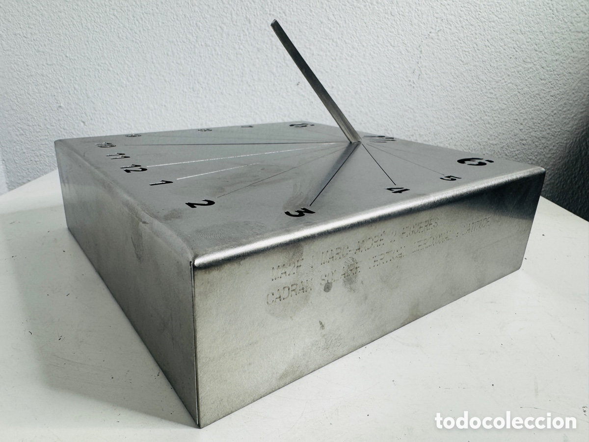 Otros objetos de arte: MARC-ANDR&Eacute; 2 FIGUERES created a solar clock - Foto 6
