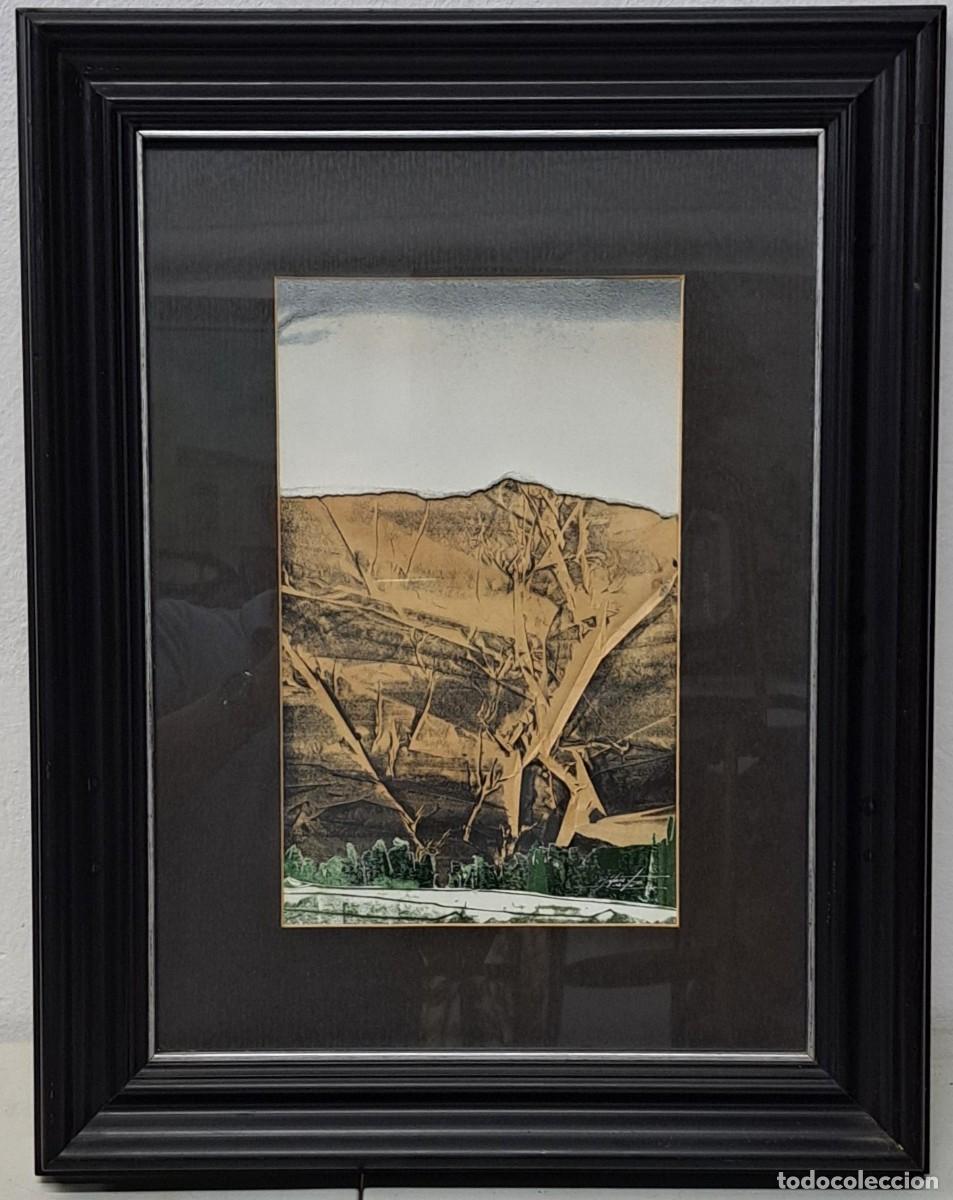 Otros objetos de arte: Composici&oacute;n mixta de Ricard Jord&agrave; (Mataro 1943) - Foto 1