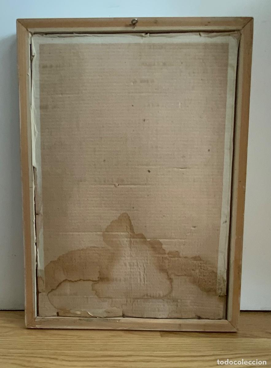 Otros objetos de arte: CUADRO VINTAGE VIRGEN CON NI&Ntilde;O EN RELIEVE - Foto 10