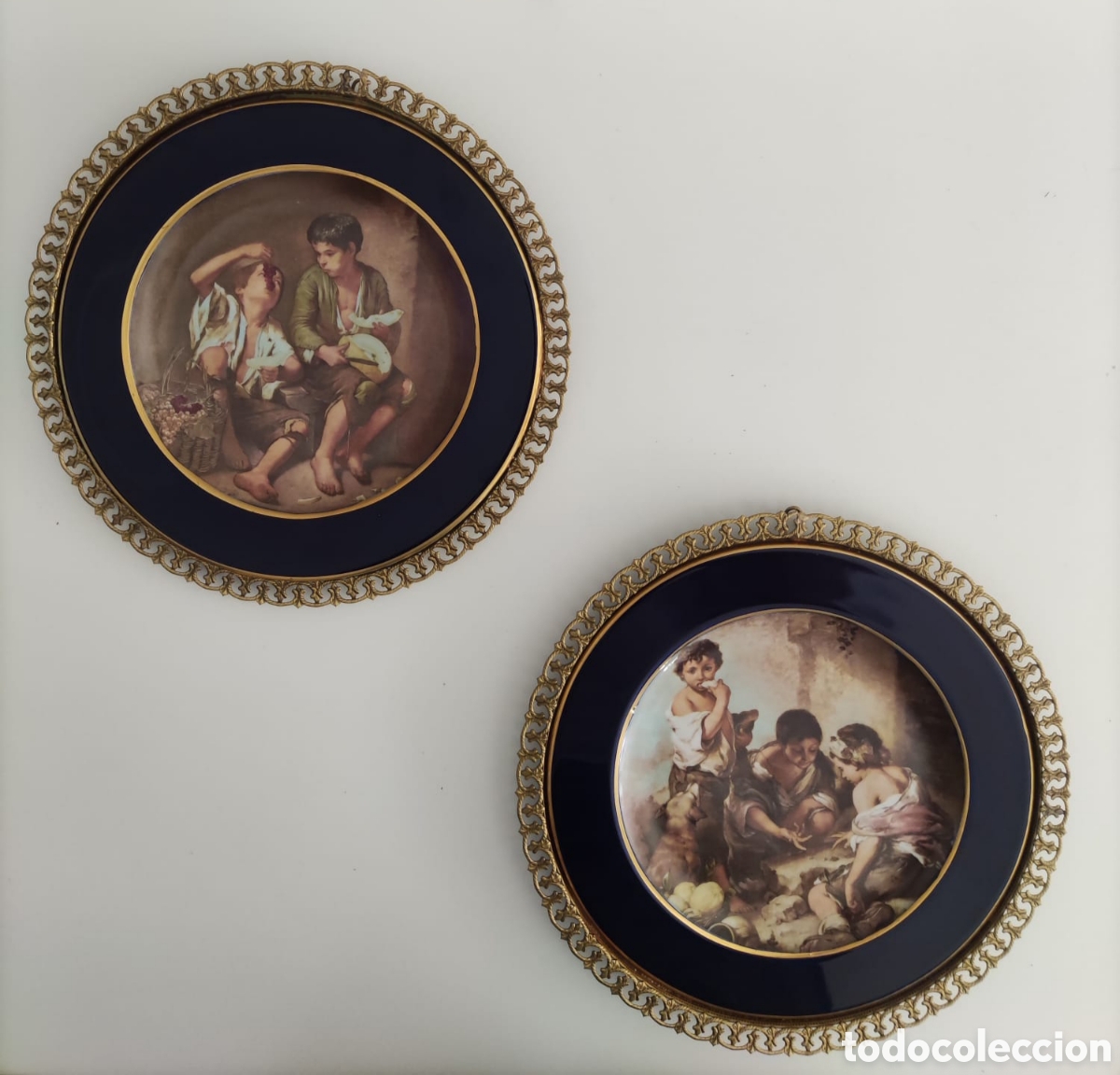 Otros objetos de arte: Platos de porcelana de Limoges - Foto 1
