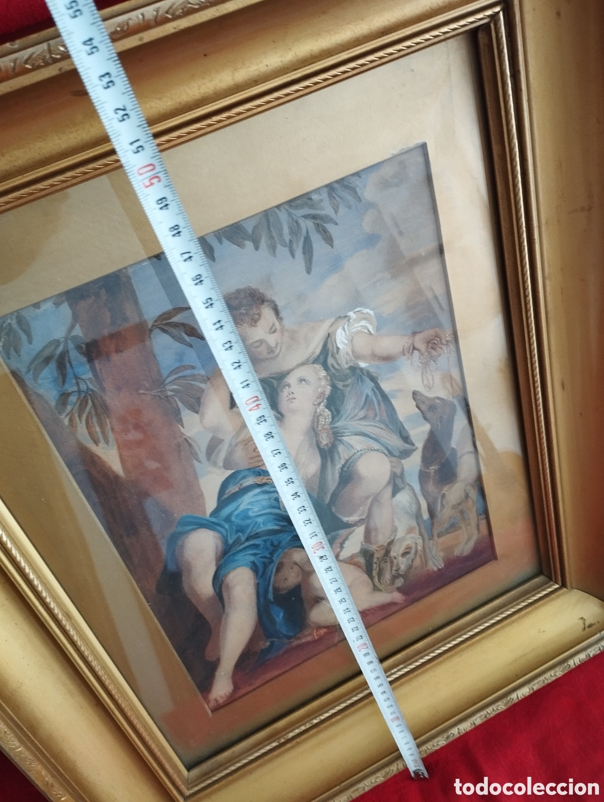 Otros objetos de arte: Serigraf&iacute;a &rdquo;Venus y Adonis&rdquo; - Foto 8