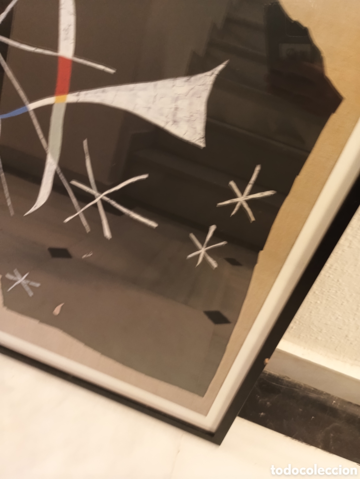 Otros objetos de arte: Imagen enmarcada Joan Mir&oacute;: p&aacute;jaro El loro - Foto 6