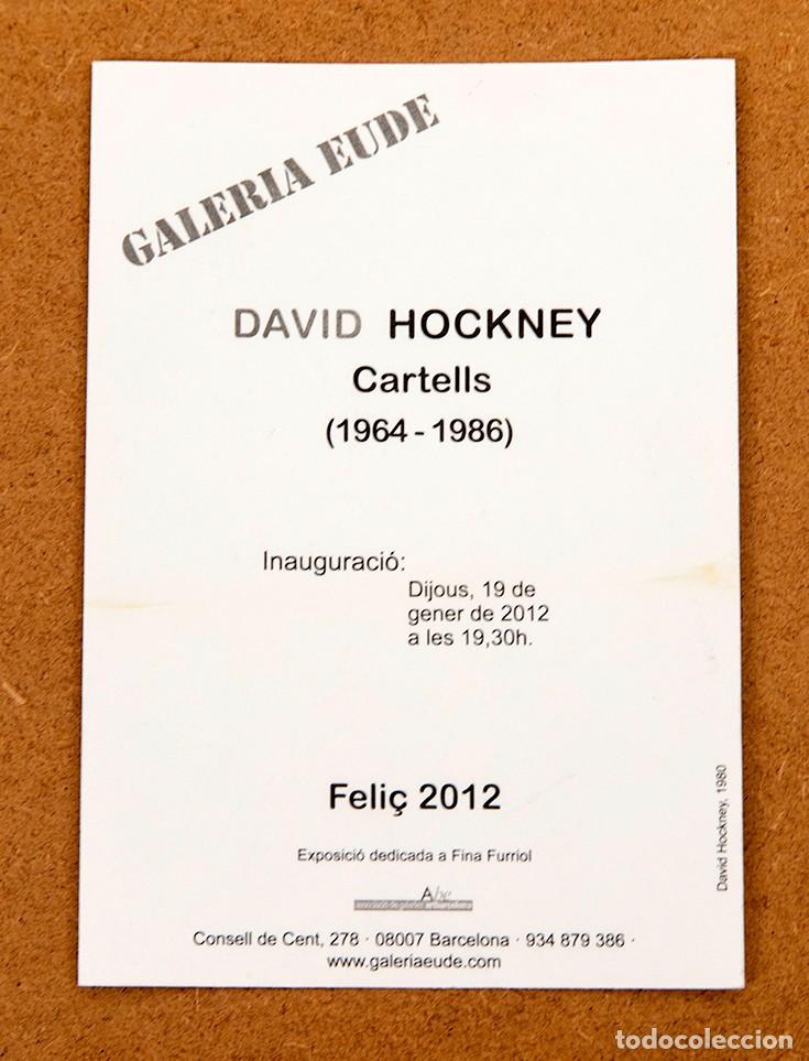 Otros objetos de arte: DAVID HOCKNEY - 2012 - GALERIA EUDE - Foto 3
