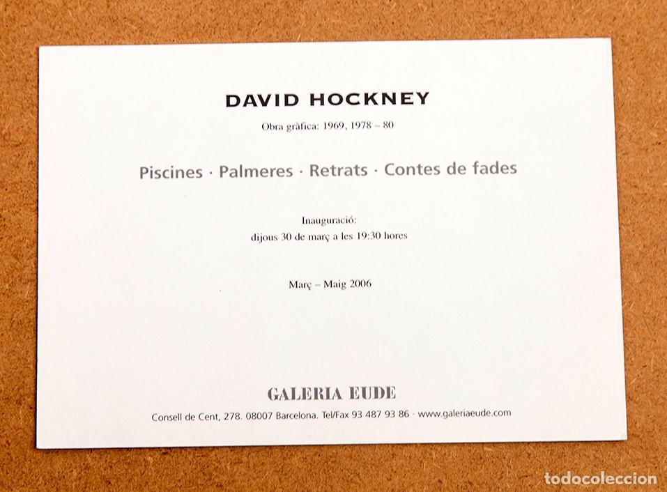Otros objetos de arte: DAVID HOCKNEY - 2006 - GALERIA EUDE - Foto 3