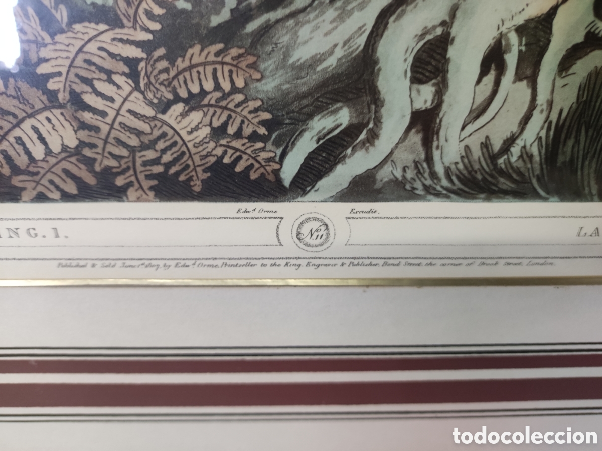 Otros objetos de arte: La caza del fais&aacute;n enmarcado - Foto 4