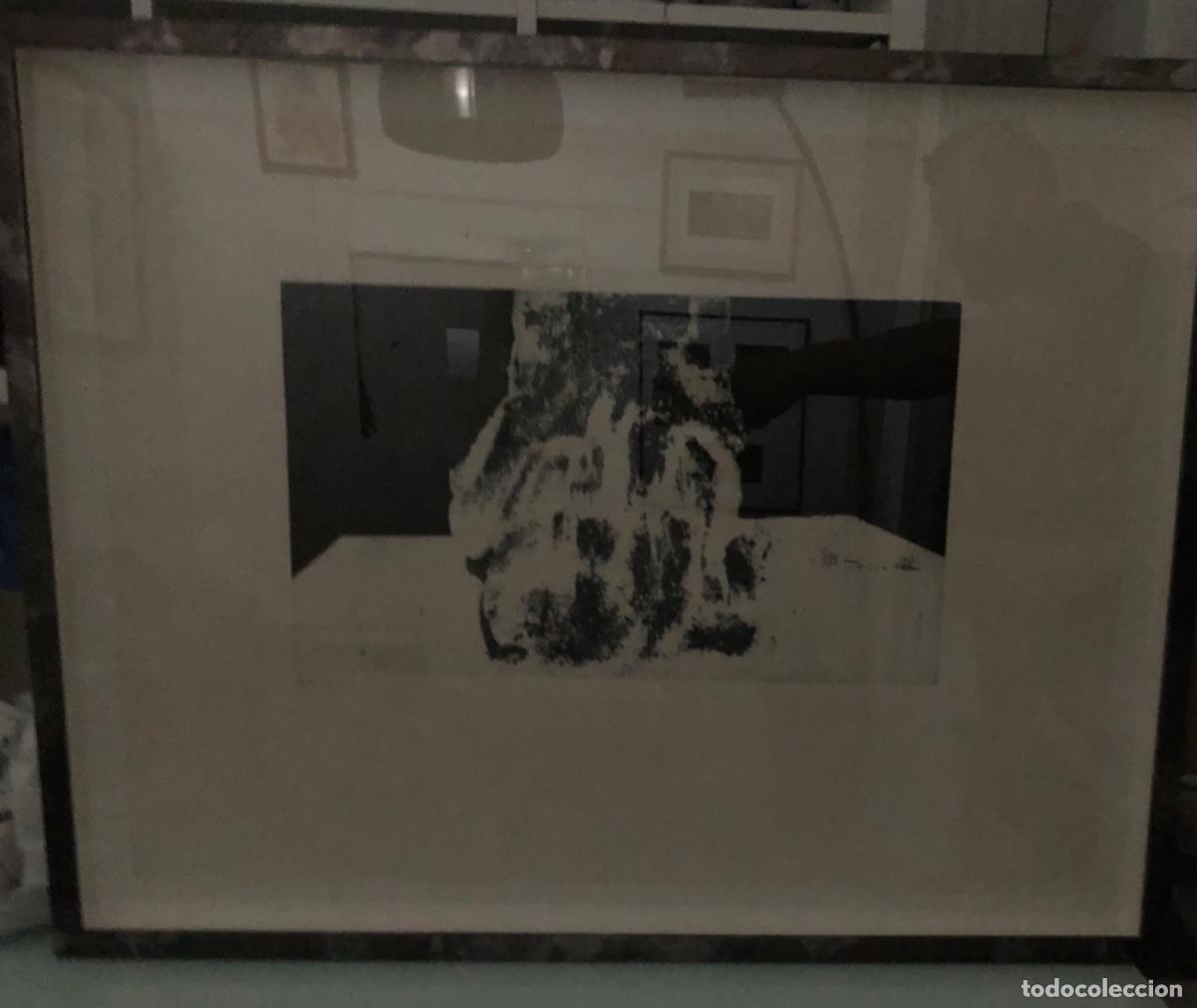 Otros objetos de arte: Litografia de Antonio Murado con marco nuevo - Foto 3
