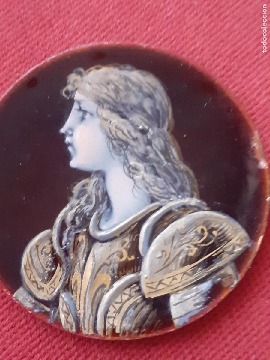 Otros objetos de arte: Placa cobre esmaltada - Foto 1