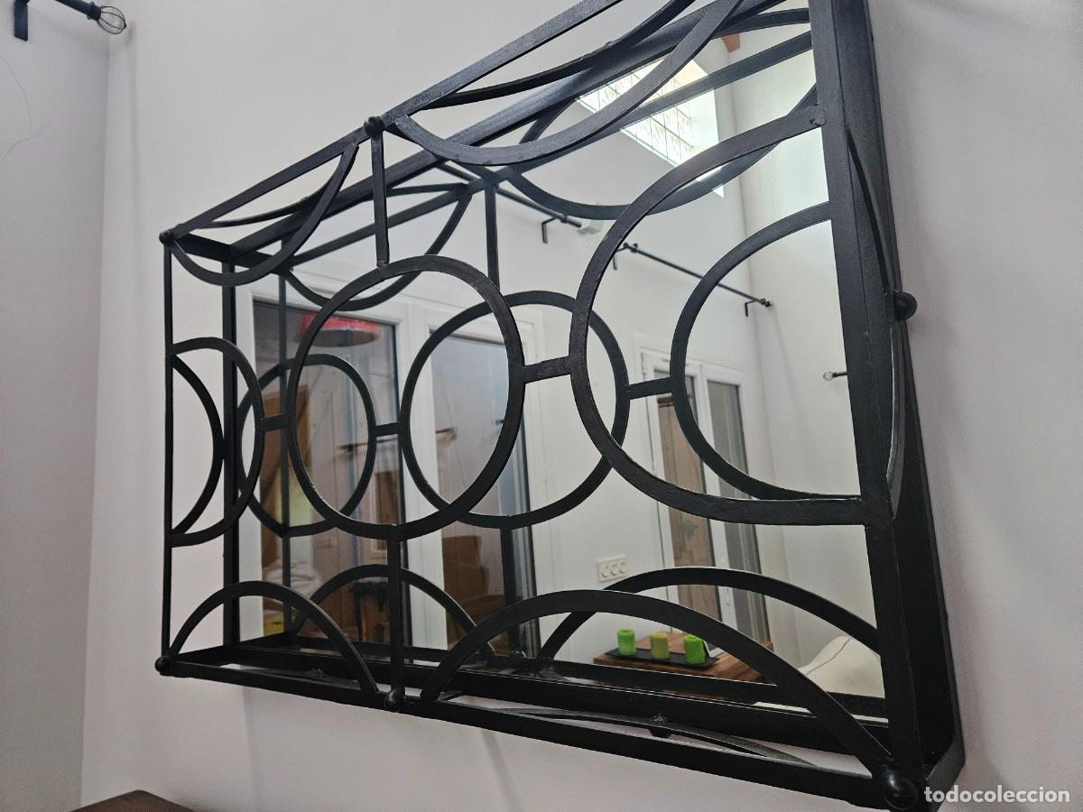 Otros objetos de arte: ESPEJO DE FORJA POLARIS - Foto 1
