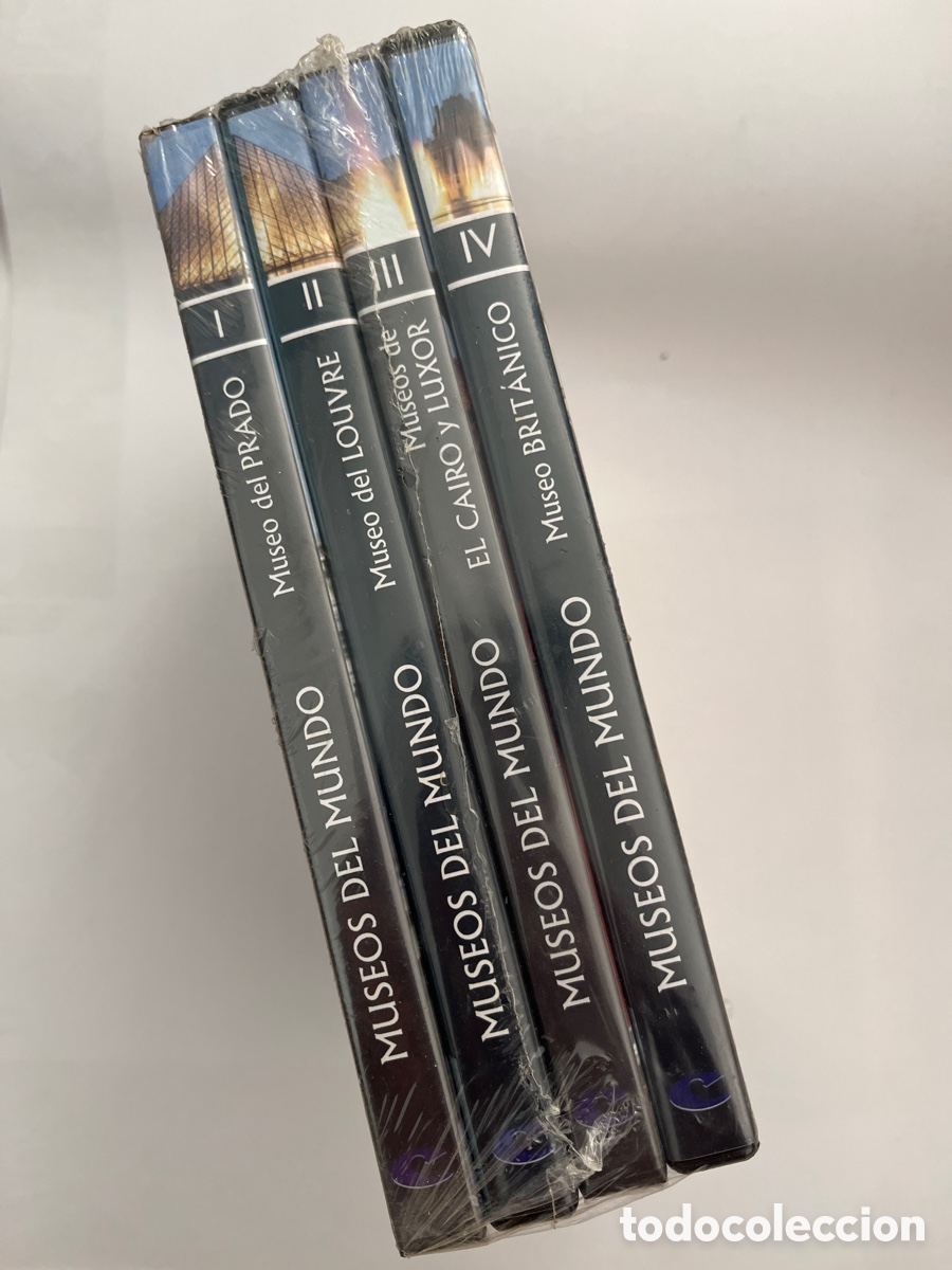 Otros objetos de arte: MUSEOS DEL MUNDO. PACK 4 DVD NUEVOS. - Foto 2
