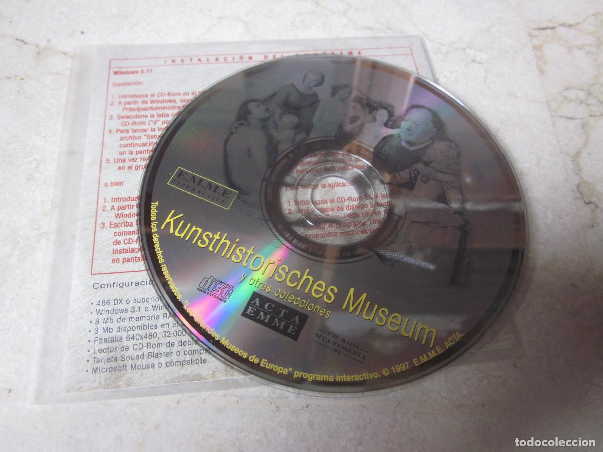 Otros objetos de arte: EL KUNSTHISTORISCHES MUSEUM Y OTRAS COLECCIONES CD ROM - E.M.M.E. INTERACTIVE 1997 - Foto 2