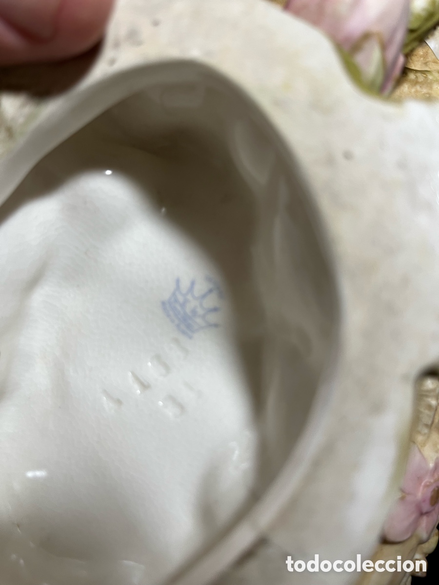 Otros objetos de arte: Magn&iacute;fica porcelana Turn Wein - Foto 6