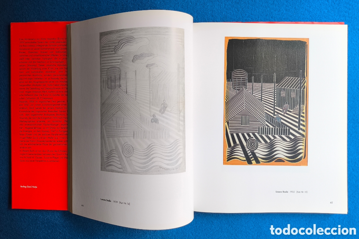 Otros objetos de arte: VASARELY OP ART BOOK 1997 - Foto 4