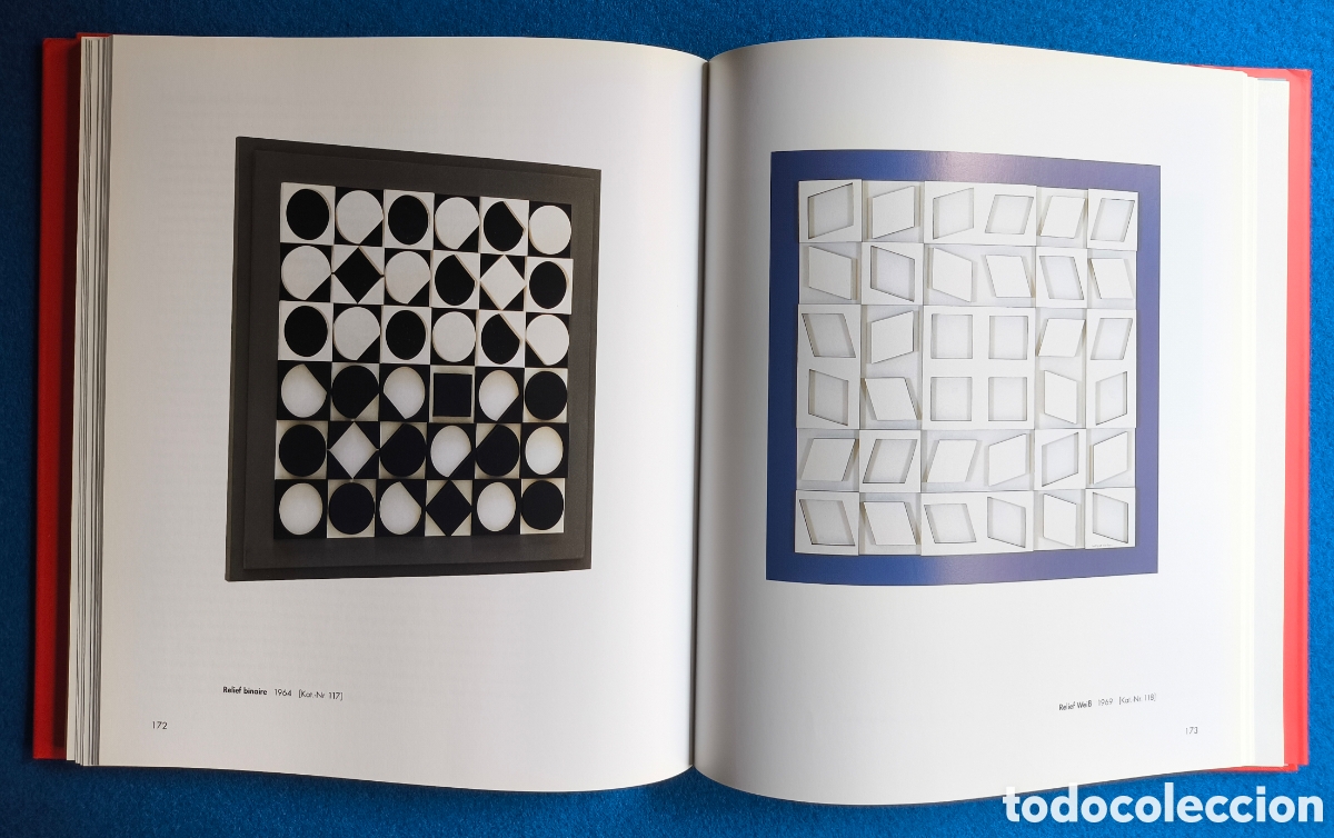 Otros objetos de arte: VASARELY OP ART BOOK 1997 - Foto 5