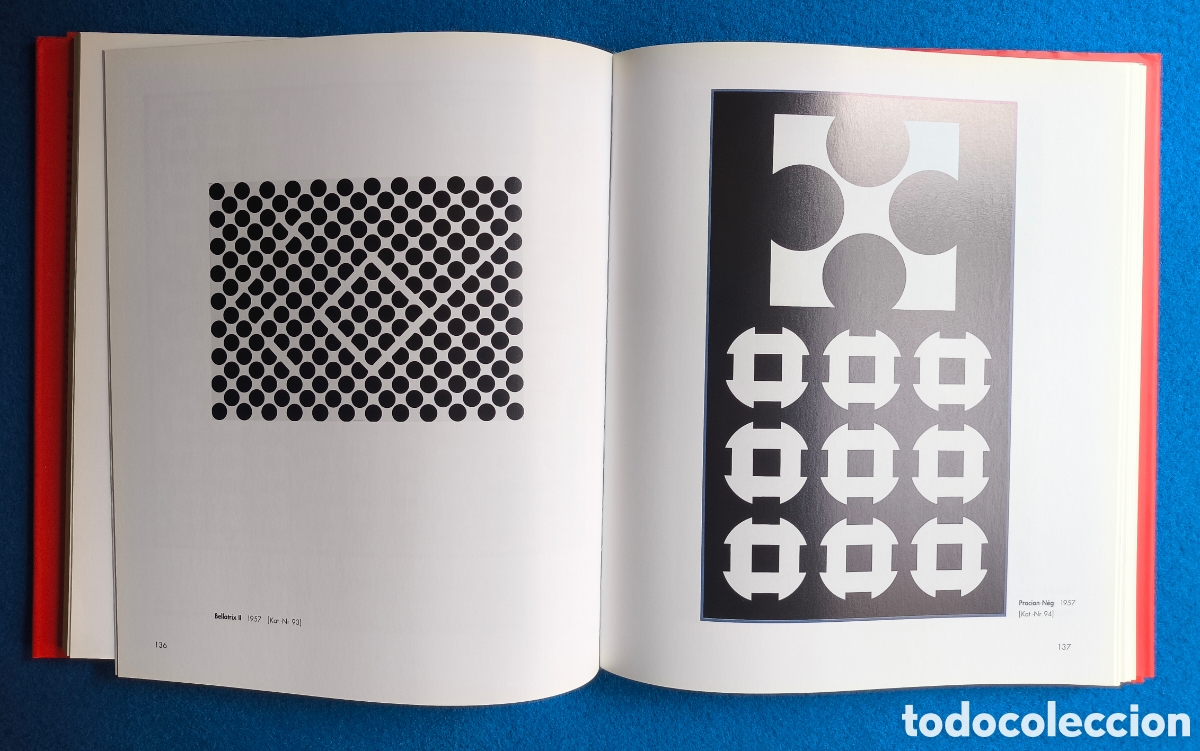 Otros objetos de arte: VASARELY OP ART BOOK 1997 - Foto 7