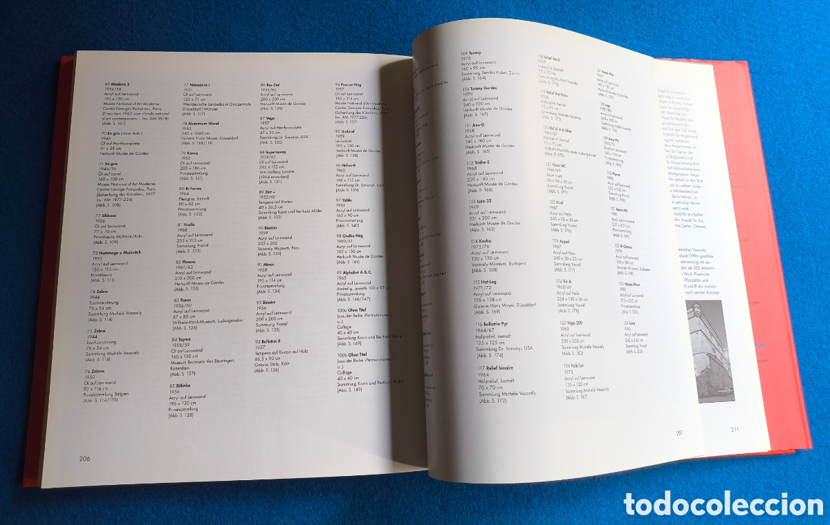 Otros objetos de arte: VASARELY OP ART BOOK 1997 - Foto 9
