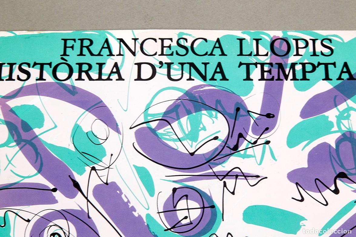 Otros objetos de arte: FRANCESCA LLOPIS - CARTEL Y CAT&Aacute;LOGO - EUDE - 1983 - Foto 3