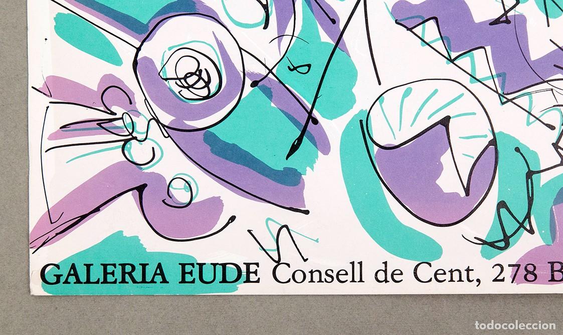 Otros objetos de arte: FRANCESCA LLOPIS - CARTEL Y CAT&Aacute;LOGO - EUDE - 1983 - Foto 5