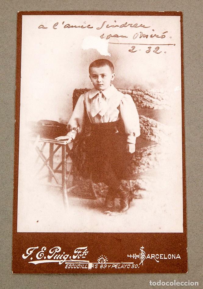 Otros objetos de arte: MIR&Oacute; NI&Ntilde;O - POSTAL - GALERIA EUDE - 1983 - Foto 1