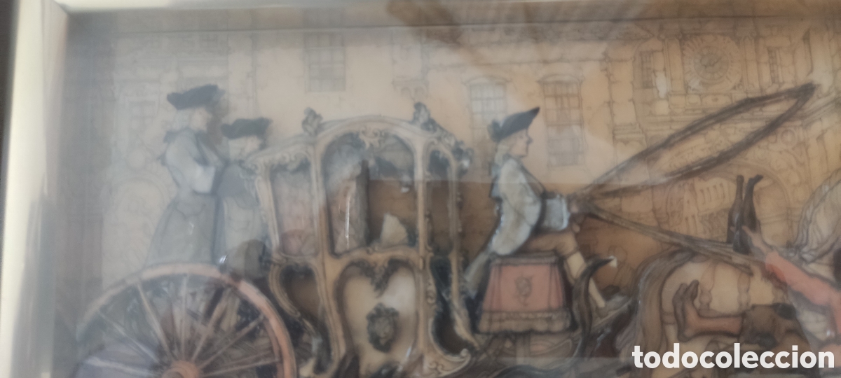 Otros objetos de arte: Cuadro 3D Anton Pieck - Foto 2