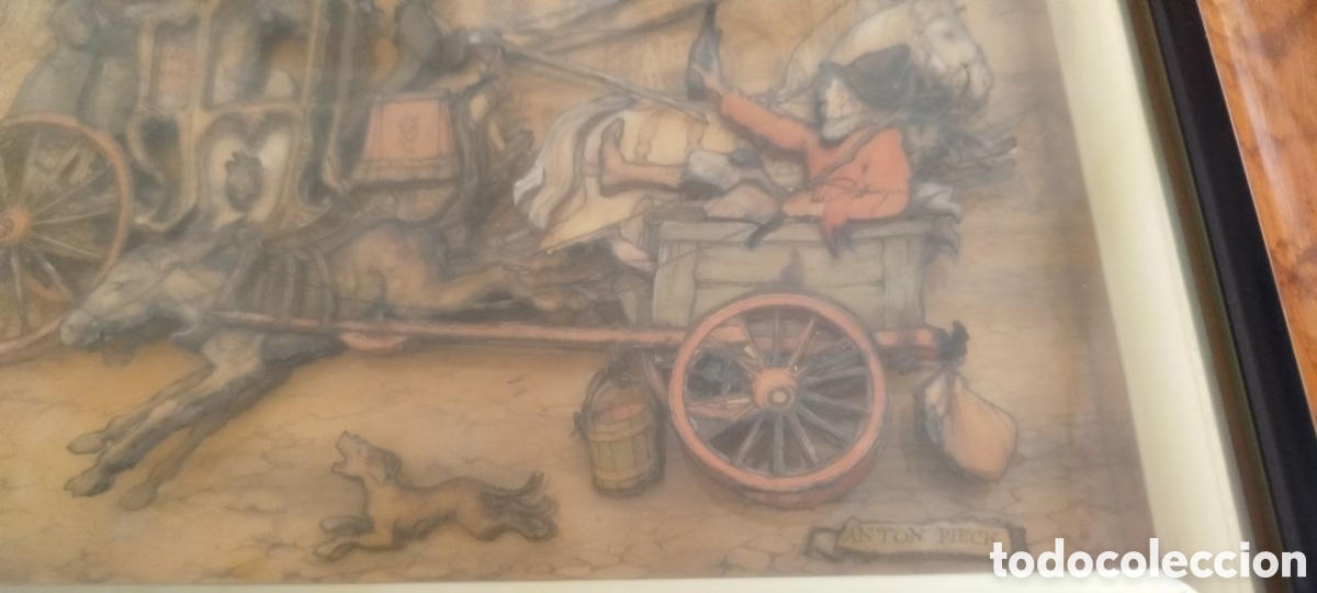 Otros objetos de arte: Cuadro 3D Anton Pieck - Foto 3