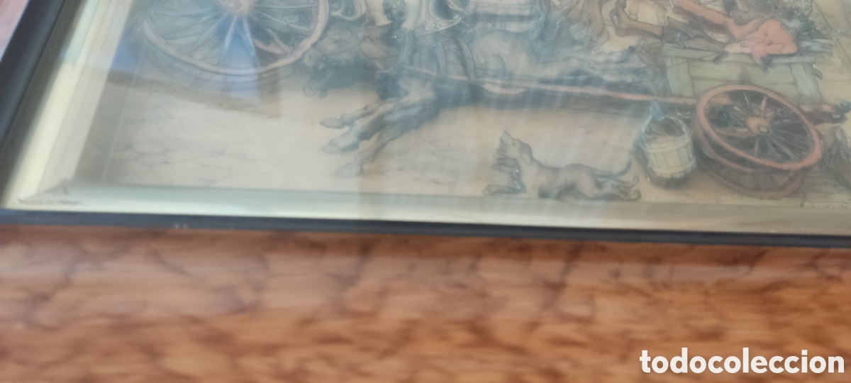 Otros objetos de arte: Cuadro 3D Anton Pieck - Foto 4