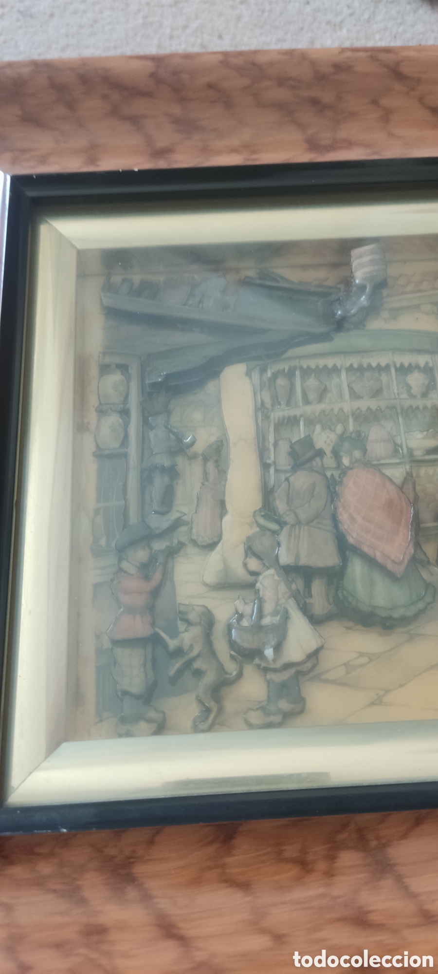 Otros objetos de arte: Cuadro 3D Anton Pieck - Foto 3