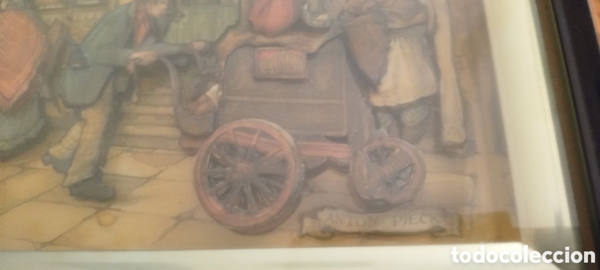 Otros objetos de arte: Cuadro 3D Anton Pieck - Foto 4