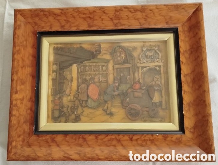 Otros objetos de arte: Cuadro 3D Anton Pieck - Foto 1