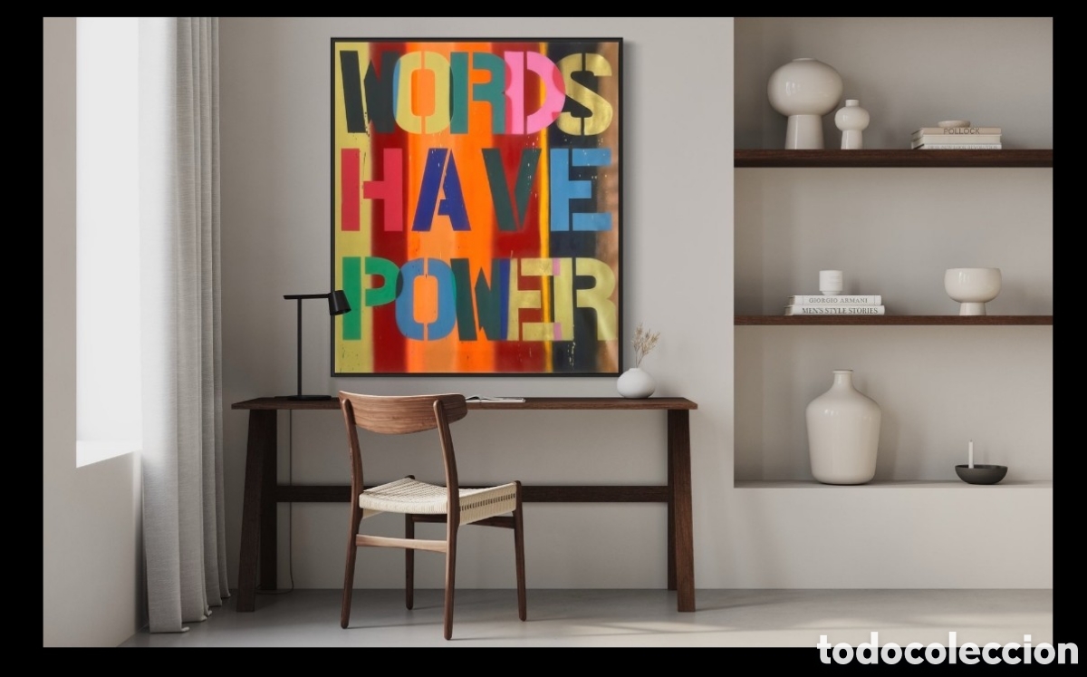 Otros objetos de arte: MrKas (1980) - Words have power - Foto 3