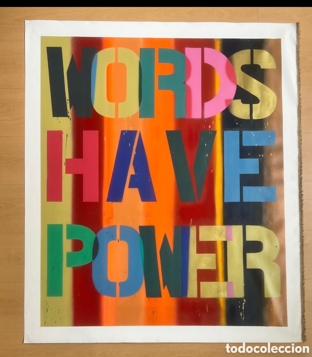 Otros objetos de arte: MrKas (1980) - Words have power - Foto 8