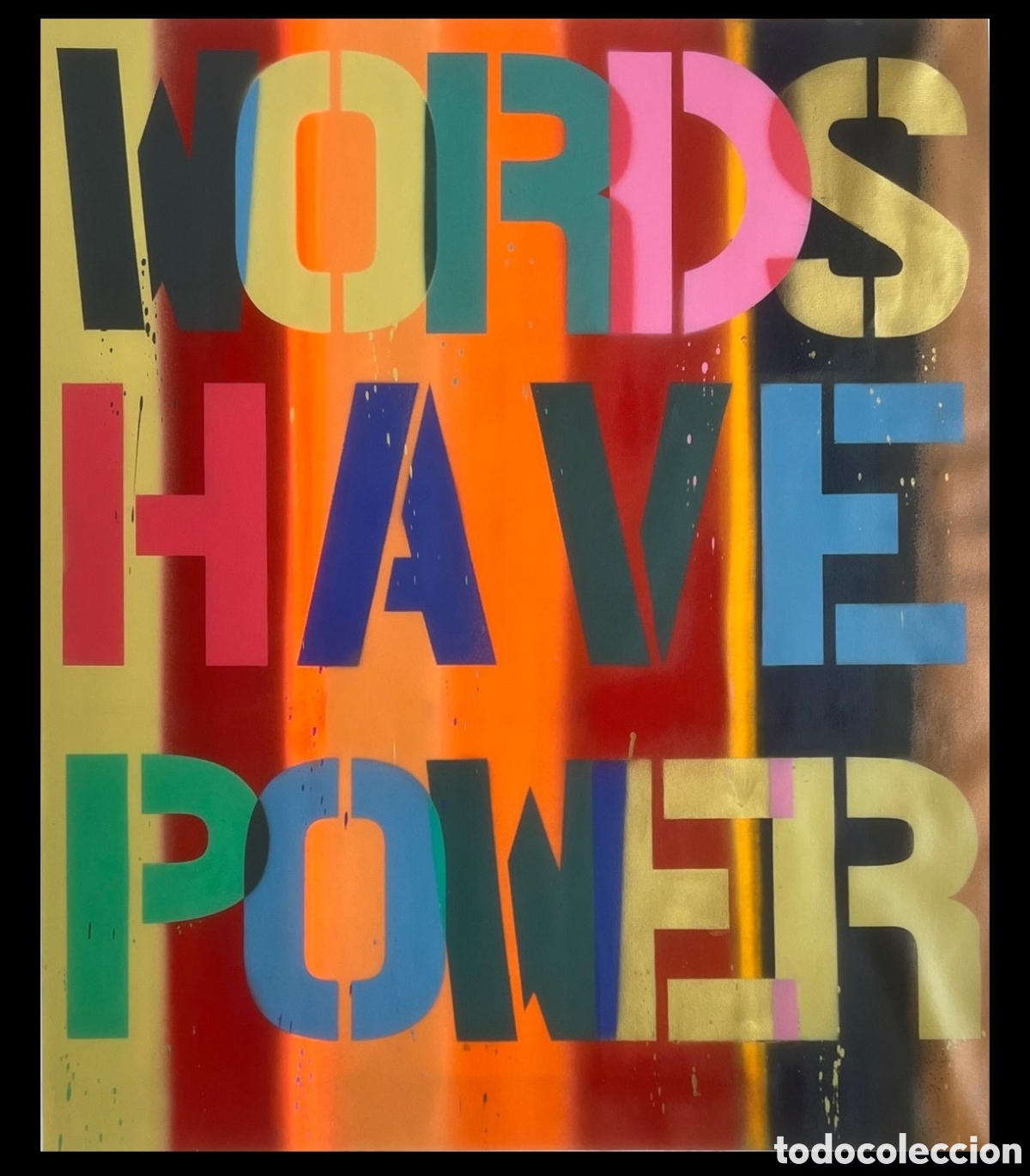 Otros objetos de arte: MrKas (1980) - Words have power - Foto 1