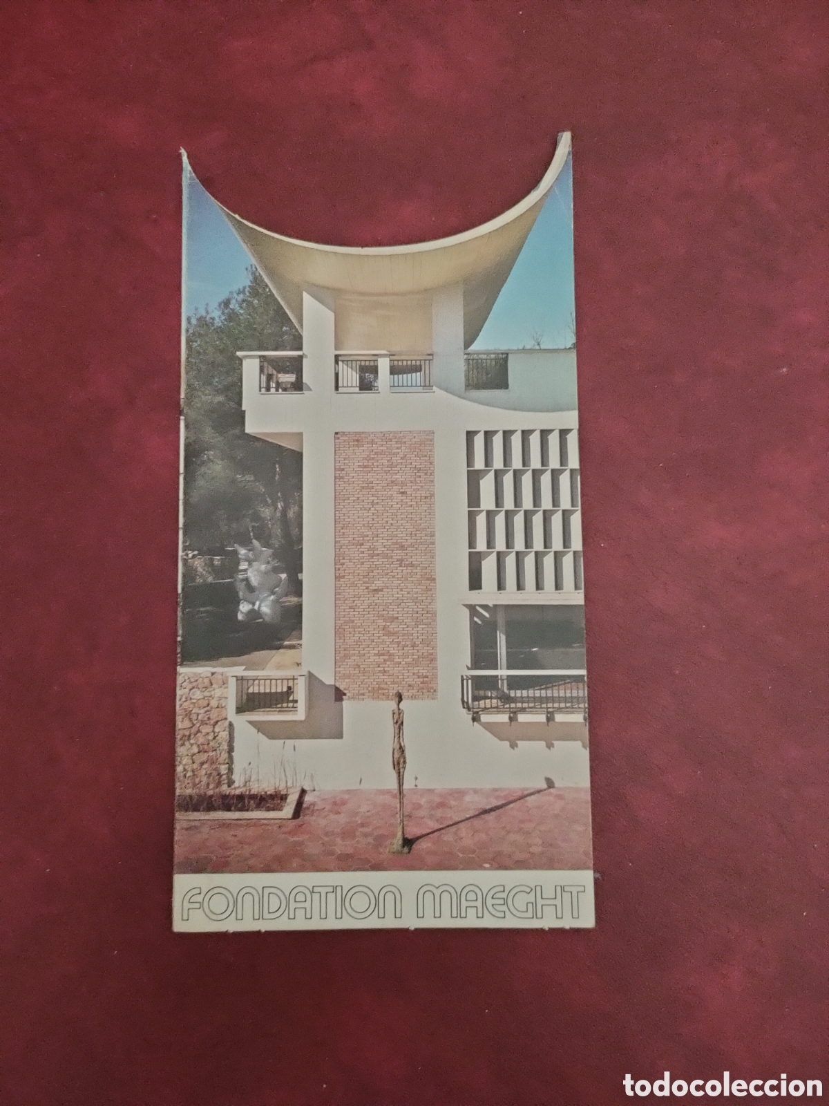 Otros objetos de arte: Folleto Fundaci&oacute;n Maeght - Foto 2
